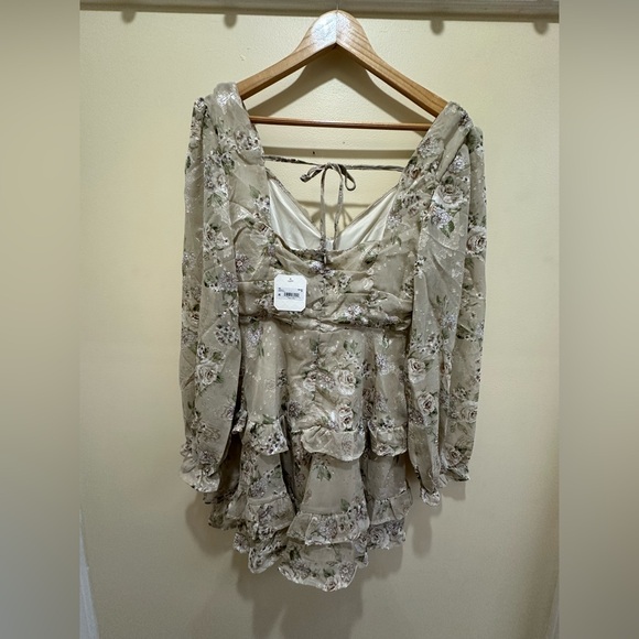 Altar’d State Floral Ruffle Dress - Picture 9 of 10